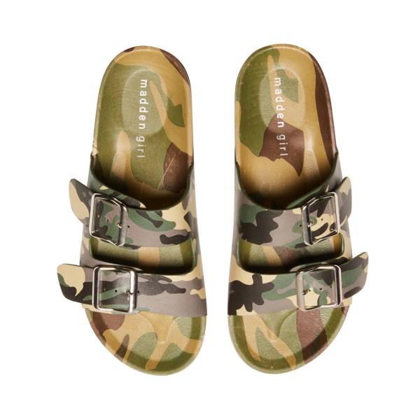 Dámské Sandály Steve Madden Teddy-t Camouflage | SM-417PT