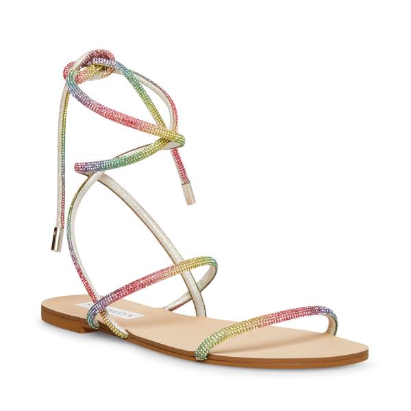 Dámské Sandály Steve Madden Twirl-r Rainbow Viacfarebný | SM-197OM