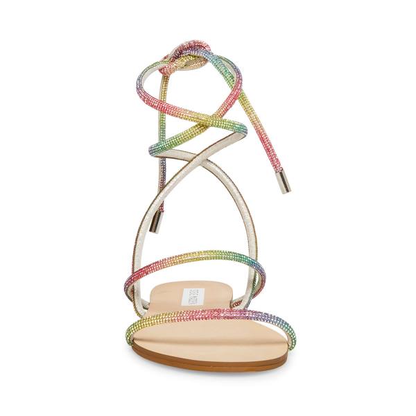 Dámské Sandály Steve Madden Twirl-r Rainbow Viacfarebný | SM-197OM