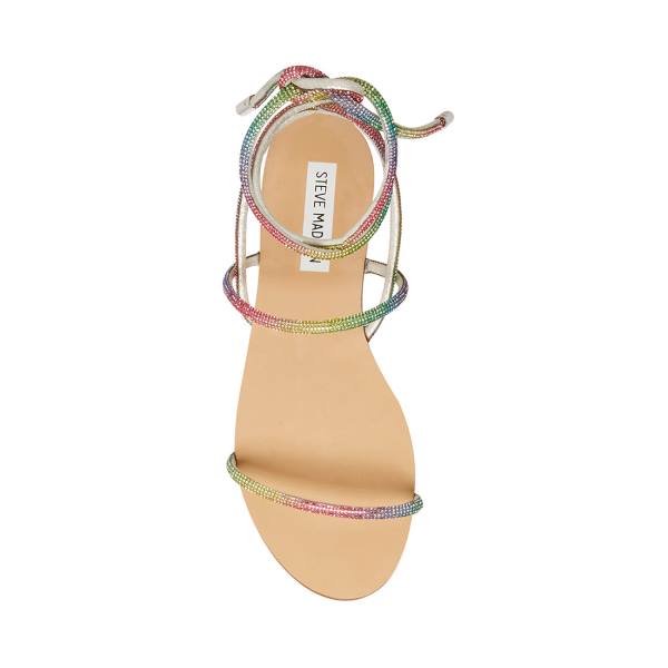 Dámské Sandály Steve Madden Twirl-r Rainbow Viacfarebný | SM-197OM