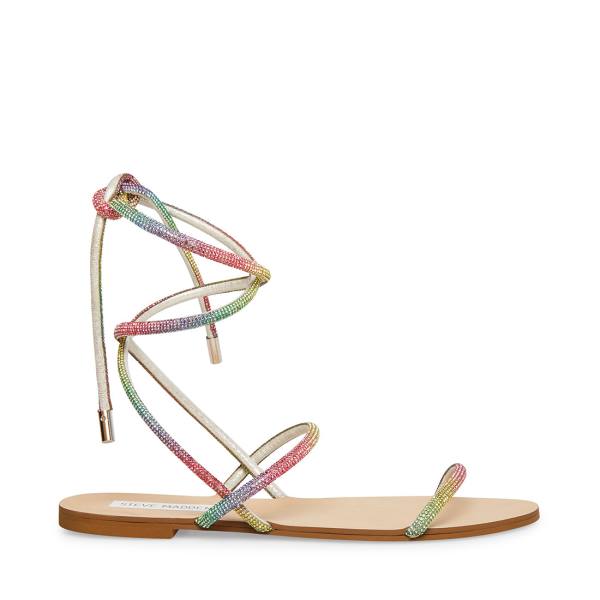 Dámské Sandály Steve Madden Twirl-r Rainbow Viacfarebný | SM-197OM