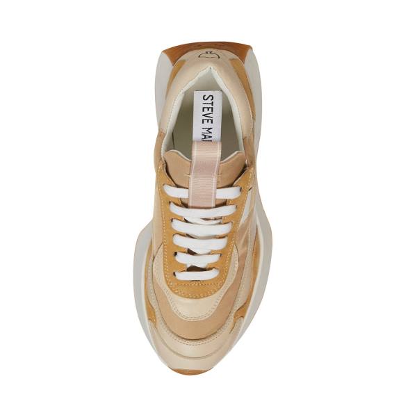 Dámské Tenisky Steve Madden Korry Natural Béžový Viacfarebný | SM-961MF