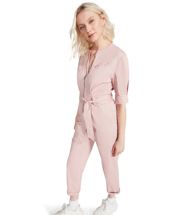 Dámské Topy Steve Madden Flying Private Jumpsuit Světle Růžové | SM-716QO