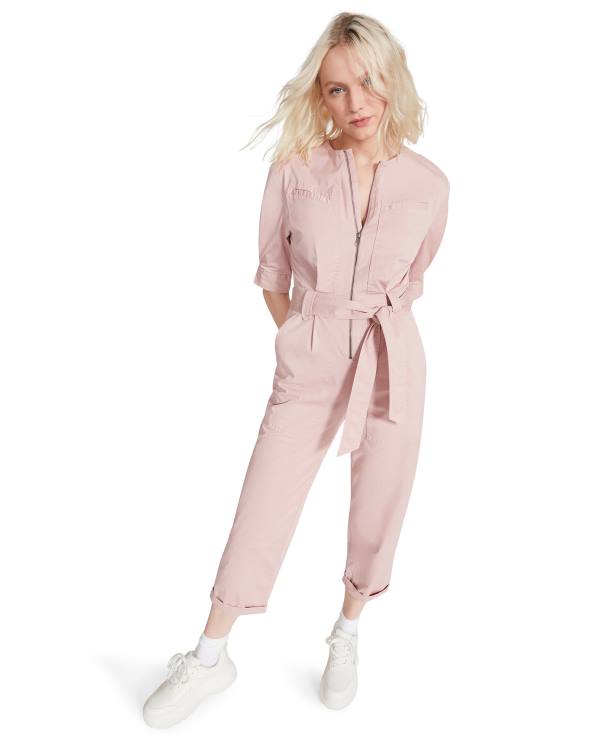 Dámské Topy Steve Madden Flying Private Jumpsuit Světle Růžové | SM-716QO