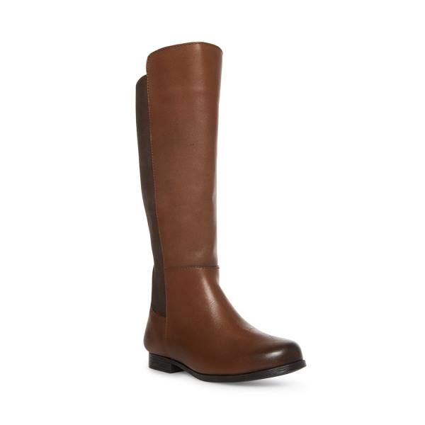 Dětské Boty Steve Madden Jglenda Cognac Hnědé | SM-302KB