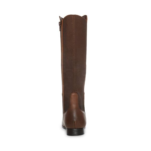 Dětské Boty Steve Madden Jglenda Cognac Hnědé | SM-302KB