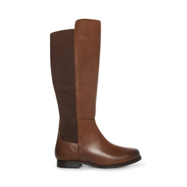 Dětské Boty Steve Madden Jglenda Cognac Hnědé | SM-302KB