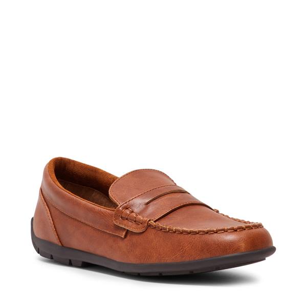 Dětské Loafers Steve Madden Bjared Natural Béžový | SM-094EK