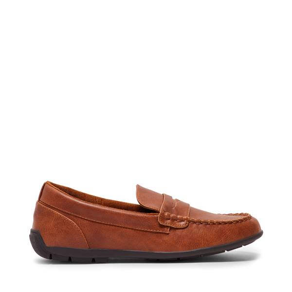 Dětské Loafers Steve Madden Bjared Natural Béžový | SM-094EK