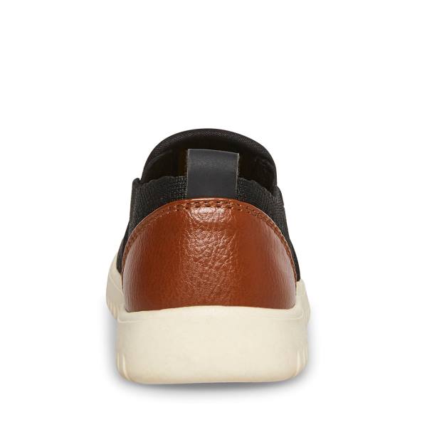 Dětské Loafers Steve Madden Bport Černé | SM-679JT