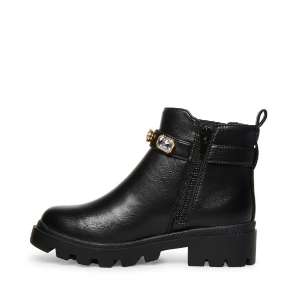 Dětské Nízké Kozačky Steve Madden Jamulet Černé | SM-146JH