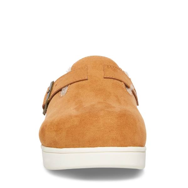 Dětské Pantofle Steve Madden Jfade Tan Hnědé | SM-401TQ