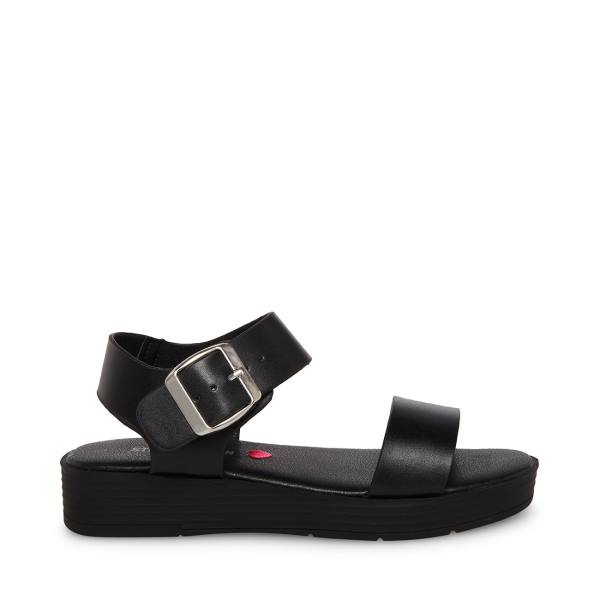 Dětské Sandály Steve Madden Jdestind Černé | SM-039NE