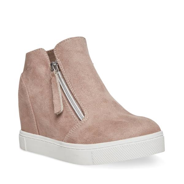 Dětské Tenisky Steve Madden Jcaliber Taupe Šedé Hnědé | SM-287KV