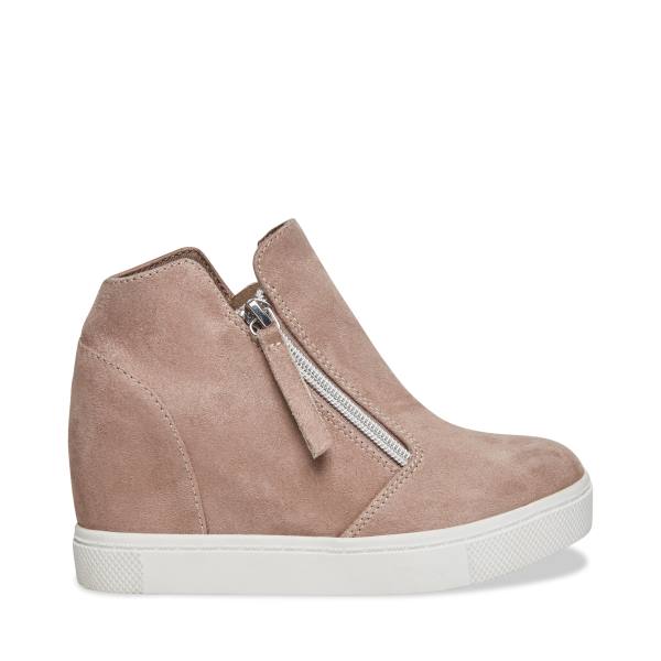 Dětské Tenisky Steve Madden Jcaliber Taupe Šedé Hnědé | SM-287KV