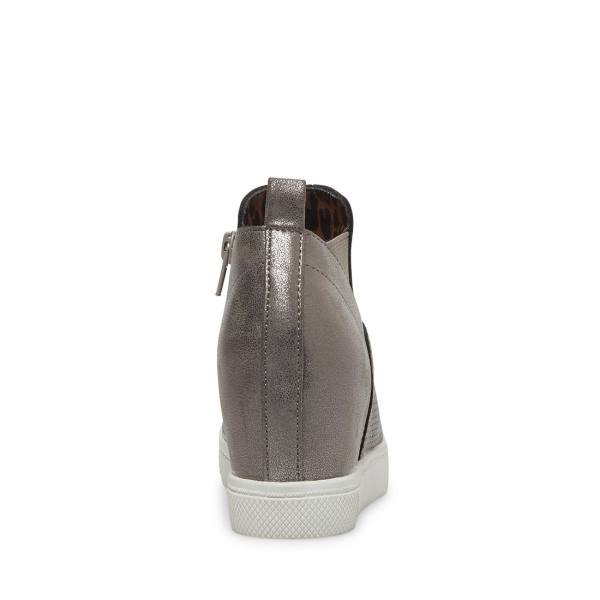 Dětské Tenisky Steve Madden Jwrangle Pewter Blankyt Šedé | SM-648AD