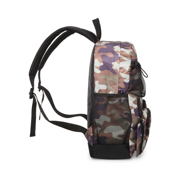 Pánské Batohy Steve Madden With Clipp-off Pouch Camo Černé | SM-098DP