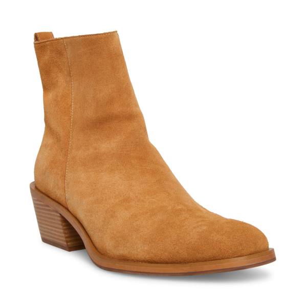 Pánské Boty Steve Madden Richie Tan Semišové Hnědé | SM-459FR