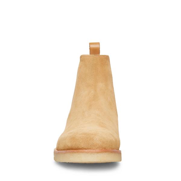 Pánské Boty Steve Madden Wilshire Tan Semišové Hnědé | SM-523SG