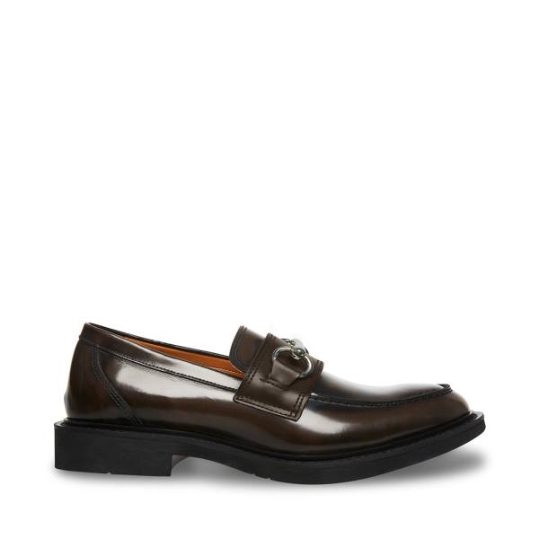 Pánské Loafers Steve Madden Barry Læder Hnědé | SM-329PG