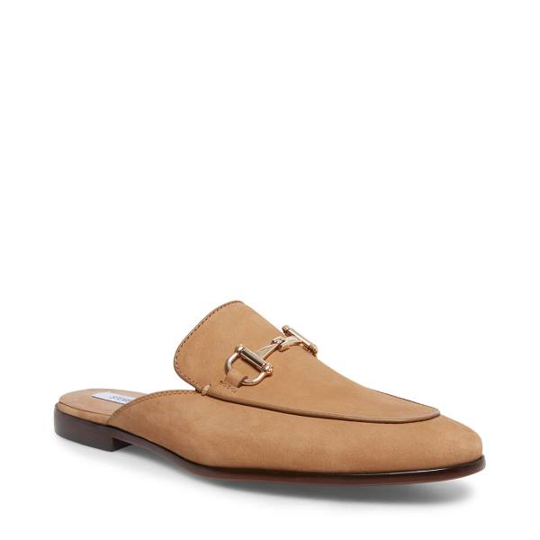 Pánské Společenské Boty Steve Madden Dazling Camel Nubuck Hnědé | SM-179BQ