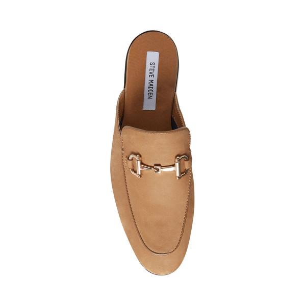 Pánské Společenské Boty Steve Madden Dazling Camel Nubuck Hnědé | SM-179BQ