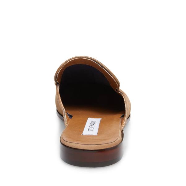 Pánské Společenské Boty Steve Madden Dazling Camel Nubuck Hnědé | SM-179BQ