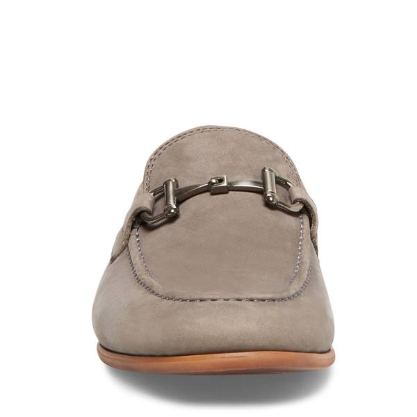 Pánské Společenské Boty Steve Madden Debinair Nubuck Šedé | SM-263RM