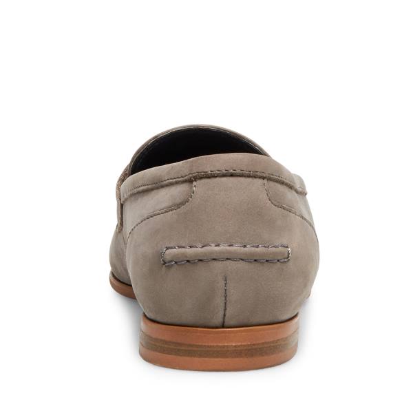 Pánské Společenské Boty Steve Madden Debinair Nubuck Šedé | SM-263RM