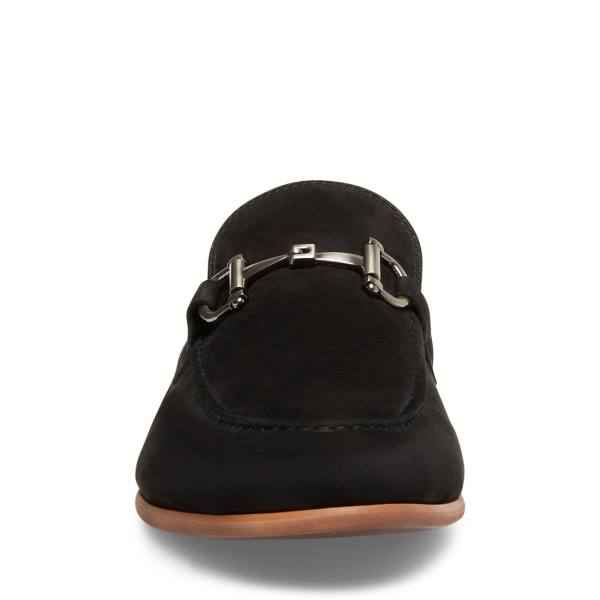 Pánské Společenské Boty Steve Madden Debinair Nubuck Černé | SM-407TH