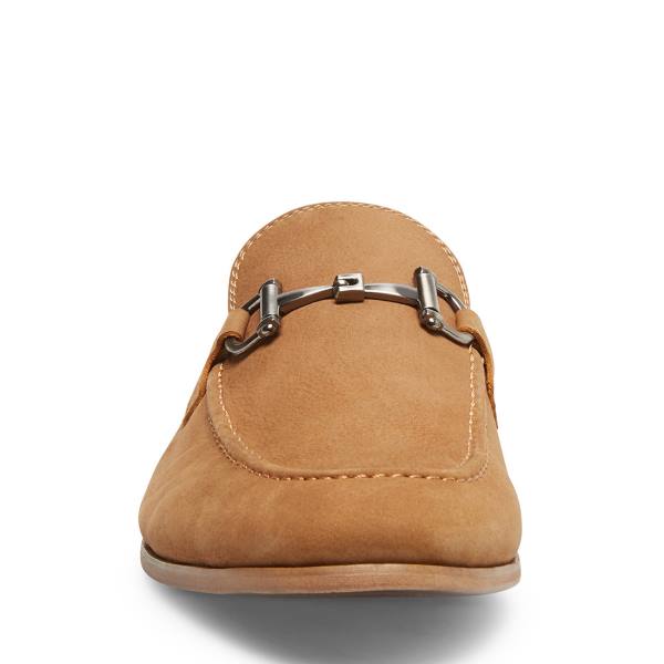 Pánské Společenské Boty Steve Madden Debinair Tan Nubuck Hnědé | SM-598RS