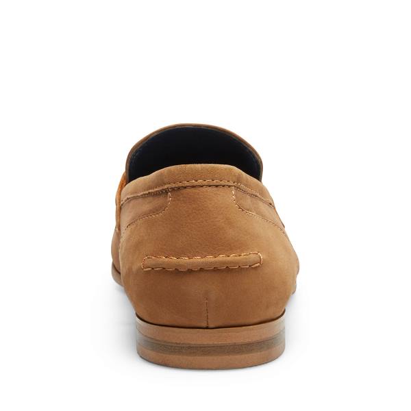 Pánské Společenské Boty Steve Madden Debinair Tan Nubuck Hnědé | SM-598RS