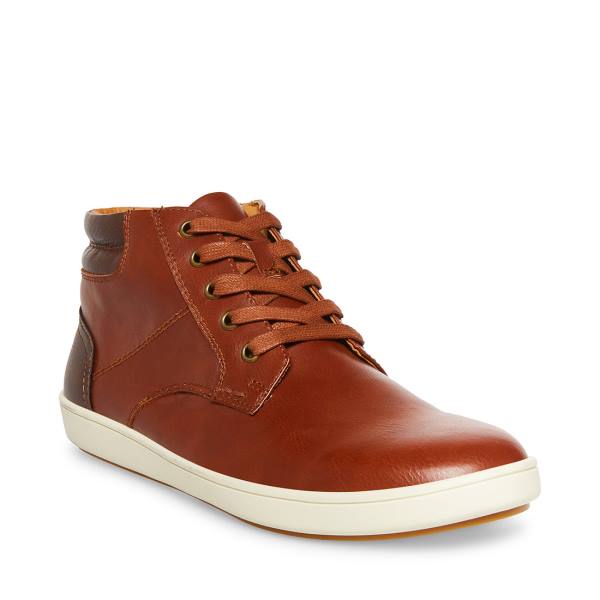 Pánské Tenisky Steve Madden M-fray Cognac Hnědé | SM-461UN