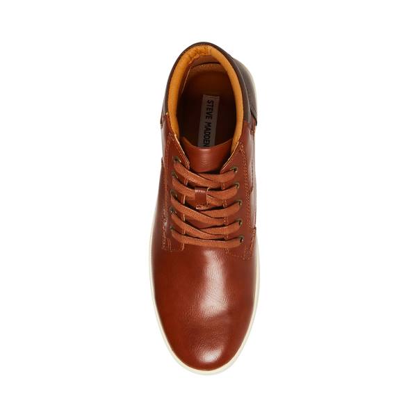 Pánské Tenisky Steve Madden M-fray Cognac Hnědé | SM-461UN