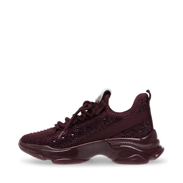 Pánské Tenisky Steve Madden Maxx Burgundy Vínové | SM-930NP