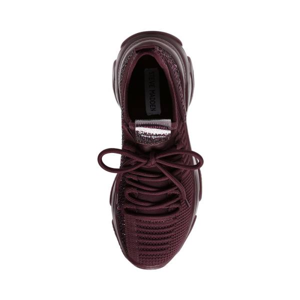 Pánské Tenisky Steve Madden Maxx Burgundy Vínové | SM-930NP