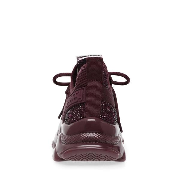 Pánské Tenisky Steve Madden Maxx Burgundy Vínové | SM-930NP