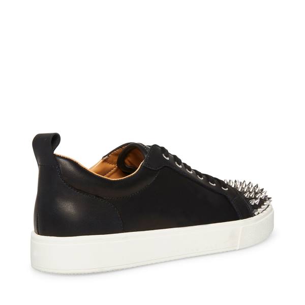 Pánské Tenisky Steve Madden Portall Černé | SM-089NW