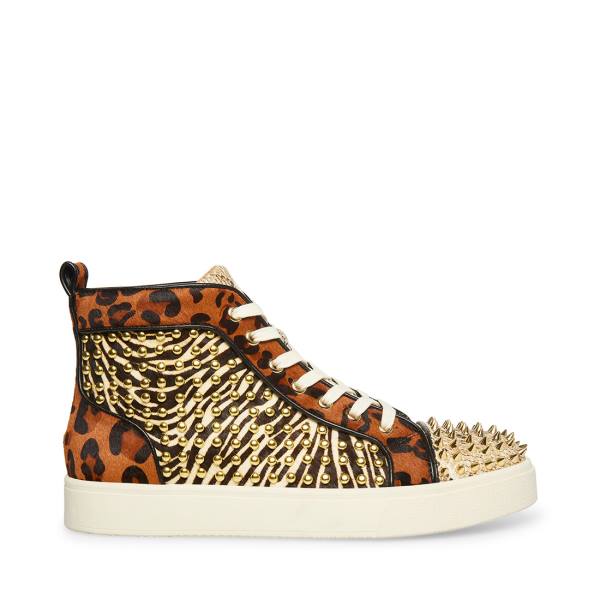 Pánské Tenisky Steve Madden Promoter-s Exotic Zlaté | SM-298SI