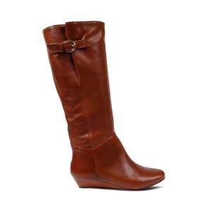 Dámské Boty Steve Madden Intyce Cognac Læder Hnědé | SM-271NR