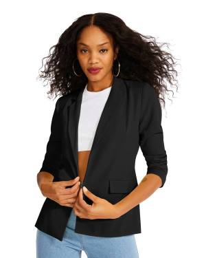 Dámské Bundy Steve Madden Black Blazer Černé | SM-537QY