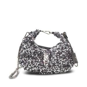 Dámské Crossbody Kabelky Steve Madden Bbrenda Sequins Stříbrné | SM-236IK