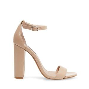 Dámské Lodičky Steve Madden Carrson Blush Læder Heel Růžové | SM-437CA