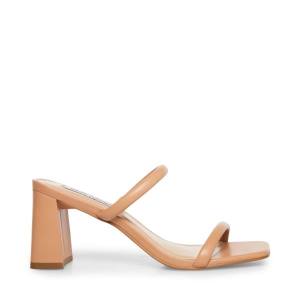 Dámské Lodičky Steve Madden Lilah Tan Heel Hnědé | SM-574TK