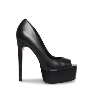 Dámské Lodičky Steve Madden Lust Læder Heel Černé | SM-623HQ