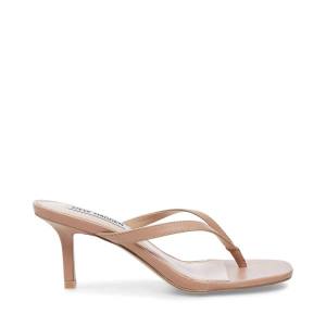 Dámské Lodičky Steve Madden Melrose Tan Læder Heel Hnědé | SM-571CQ