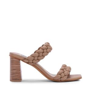 Dámské Lodičky Steve Madden Paxton Cafe Heel Hnědé Hnědé | SM-580NT