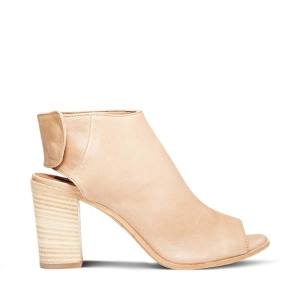 Dámské Lodičky Steve Madden Slater Natural Læder Heel Béžový | SM-128WT