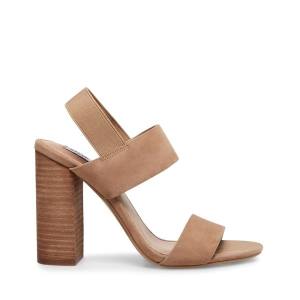 Dámské Lodičky Steve Madden Sunbeam Tan Heel Hnědé | SM-374AD