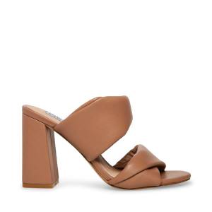 Dámské Lodičky Steve Madden Trisha Mocha Heel Béžový | SM-617DE